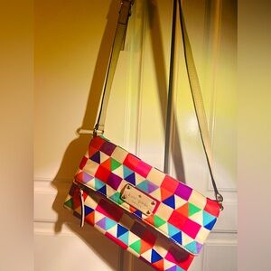 🔥 rare luxury kate spade colorful purse 🔥